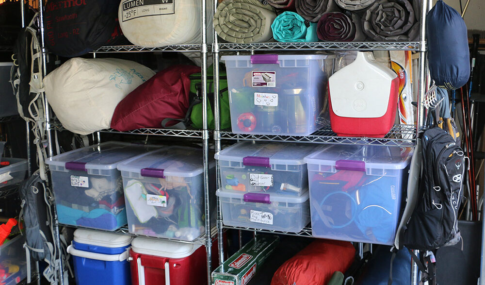 How to clean and store your camping gear off-season